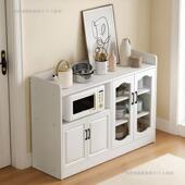 餐储边柜家靠墙一体物柜UXJ客厅备餐小柜子家用小型房茶水柜用厨