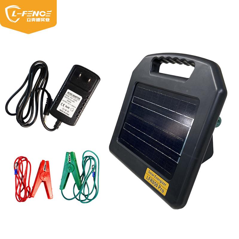电子围栏8主机立K奕制德牧场太阳能控器4M电子SOLAR-LF围栏控制器