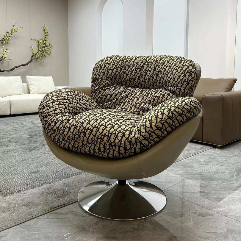 家用蜗牛椅懒人沙发休闲椅单人椅客厅旋转现代简约极简沙发躺椅