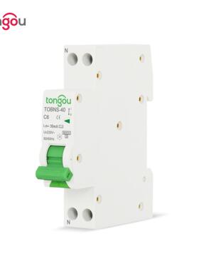 A型漏电保护器空气开关断路器1P+N剩余电流动作断路器40A跨境RCBO