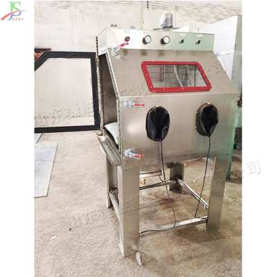 金属干湿两用除锈机 五金打磨喷砂机liquid sandblasting machine