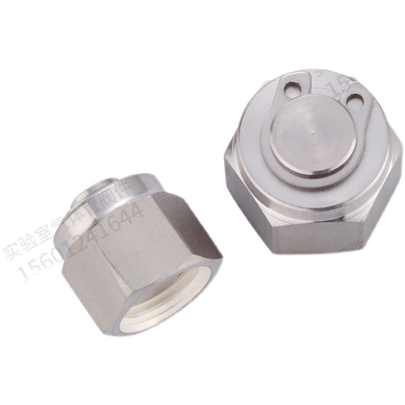 接头堵316不锈钢 堵头 公制英制卡套接头 丝堵 盲板