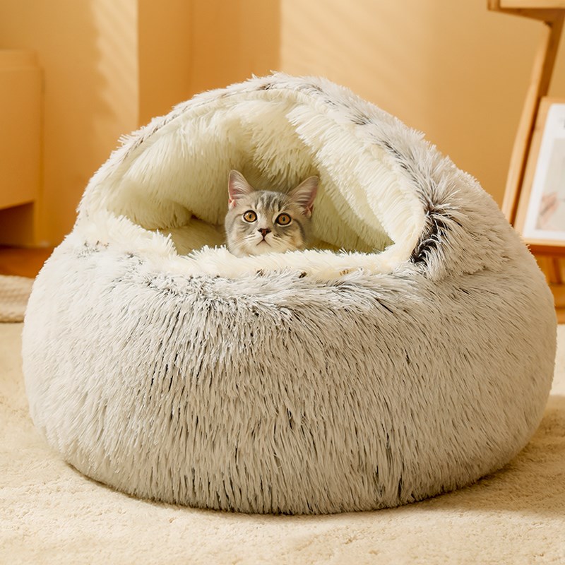 猫窝冬季保暖睡觉用封闭式网红猫咪沙发床冬天保暖宠物狗狗窝用品