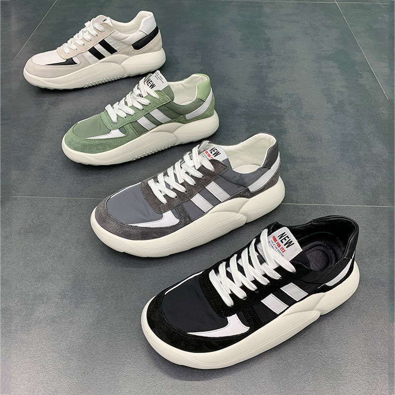 秋冬季男款布鞋透气小丑鞋男厚底潮男休闲丑萌鞋男士鞋网红鞋子男