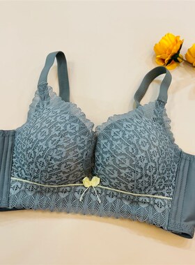 小胸加厚6cm超厚8cm文胸平x胸专用显大聚拢馒头杯无钢圈内衣女aa