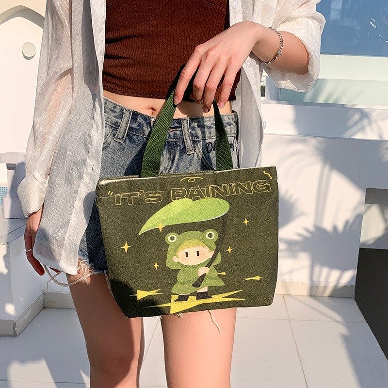 手提袋帆布包女2024年新款时尚布袋包学生拎书袋上班拎包,箱包皮具/热销女包/男包,手拿包,淘宝优惠券,粉丝福利购,淘宝优惠卷