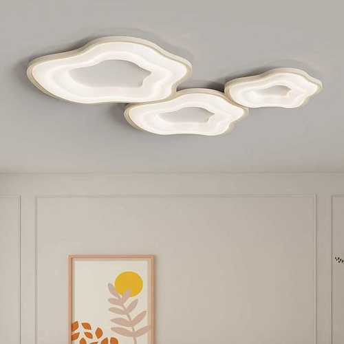 奶油风卧室吸顶灯创意云朵现代简约房间灯护眼书房餐厅灯中山灯具