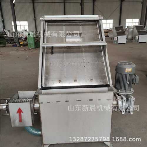 养殖场固液分离机 不锈钢牛粪猪粪脱水机螺旋挤压分离机