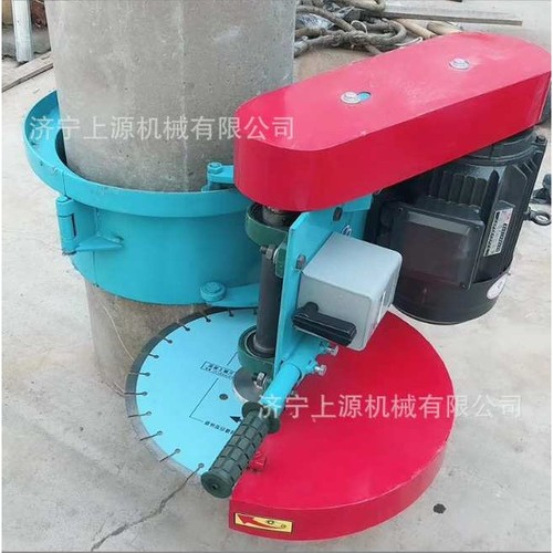 切桩机厂家 卡箍式切桩机 水泥管桩切割机 手推式升降地桩切割机