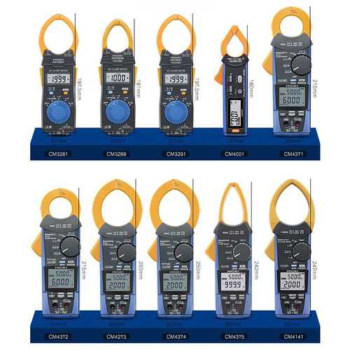 日置HIOKI交直流钳形表CM3281/CM3289/CM3291钳形万用表CM4375-50
