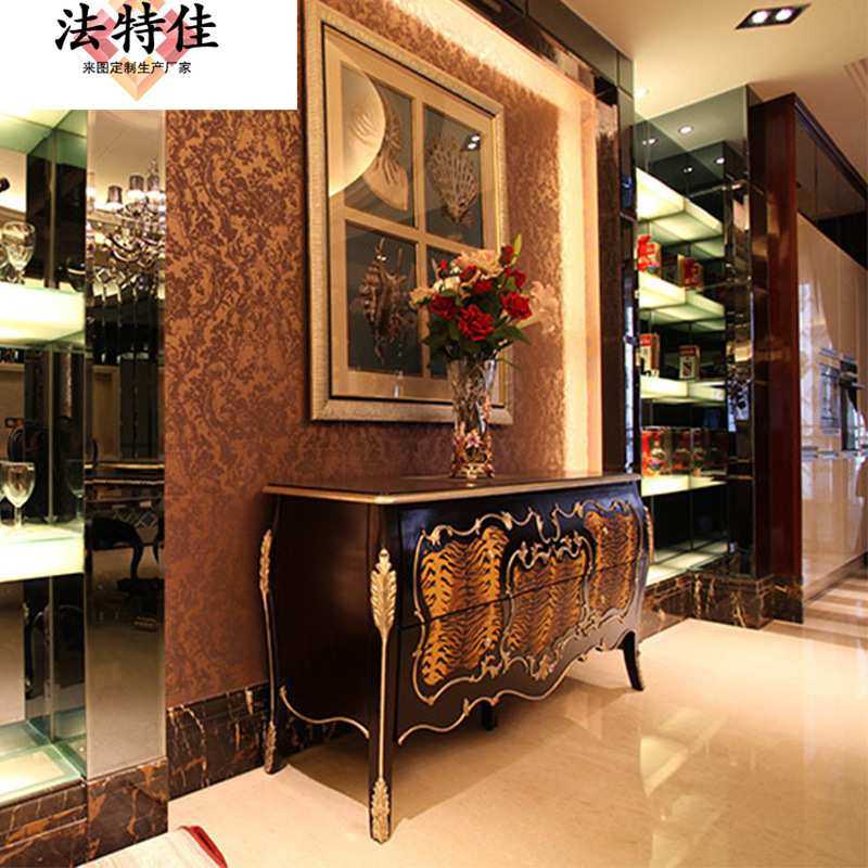 欧式新古典餐厅家具英式 实木储物柜 碗柜 带抽玄关柜 餐边柜,农机/农具/农膜,其它农用工具,淘宝优惠券,粉丝福利购,淘宝优惠卷