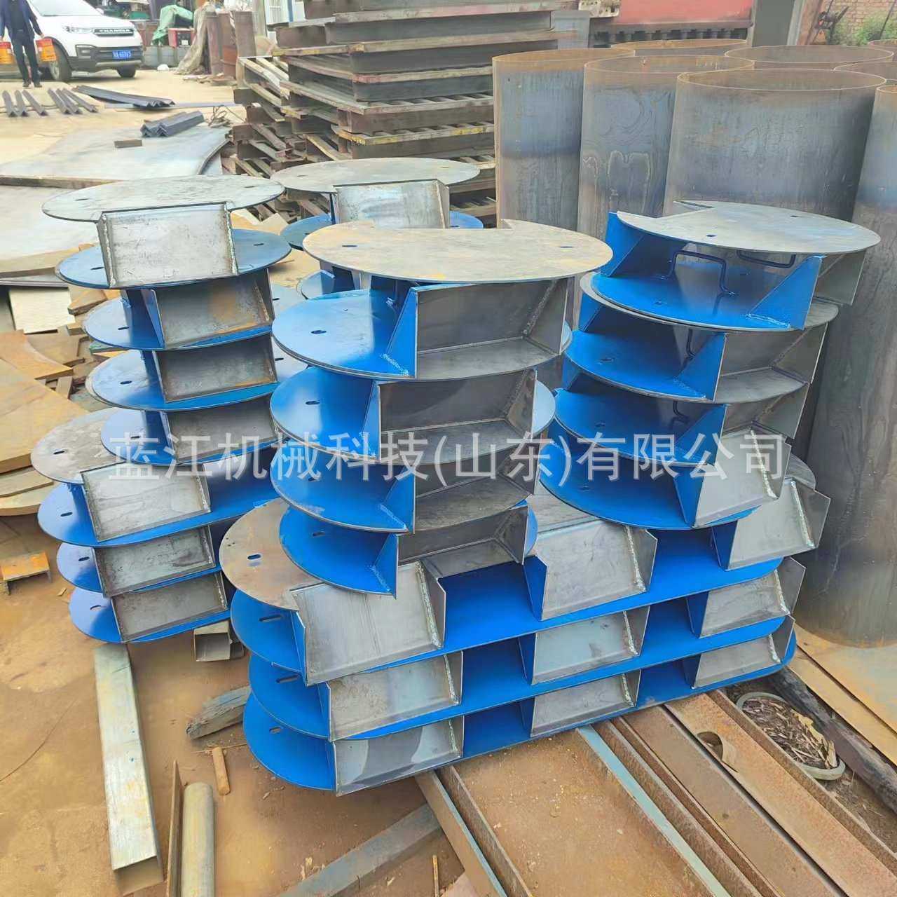 梁端封锚混凝土定型模板 混凝土张拉后封锚模板 桥梁封端定型模具