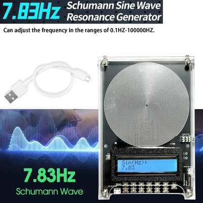 Schumann Waves Resonance Generator 7.83Hz Ultralow Frequency