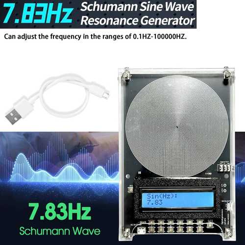Schumann Waves Resonance Generator 7.83Hz Ultralow Frequency