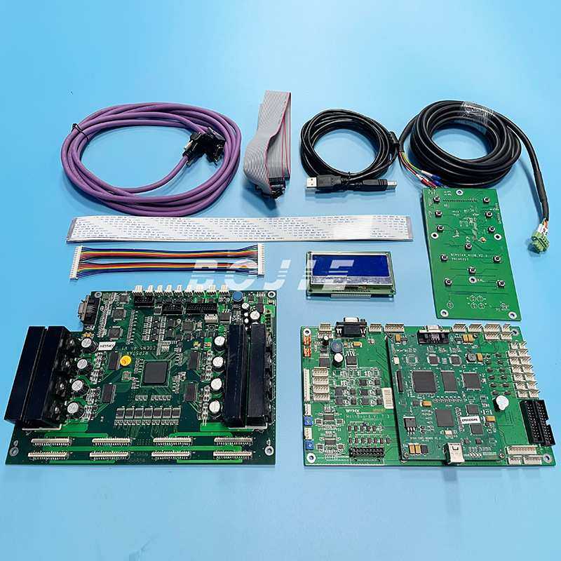 BYHX北京板卡DX5喷头控制组装导带UV写真数码印花机四头驱动套板