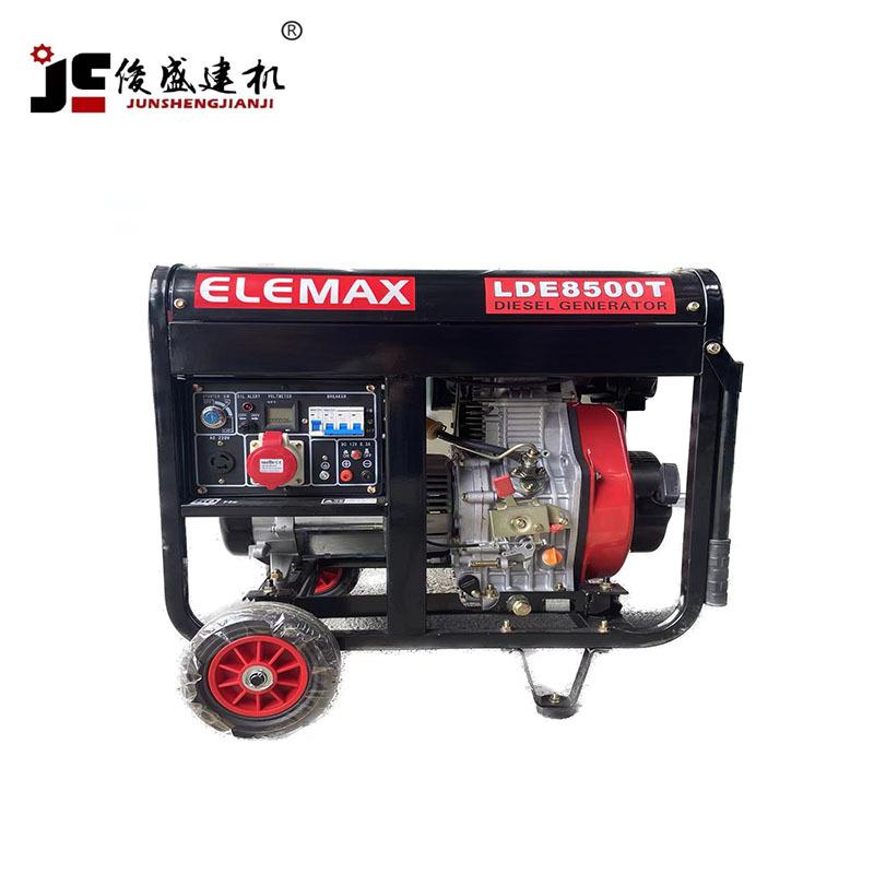 泽藤220/380v双电压等功率柴油发电机小型家用户外市政工地发电机