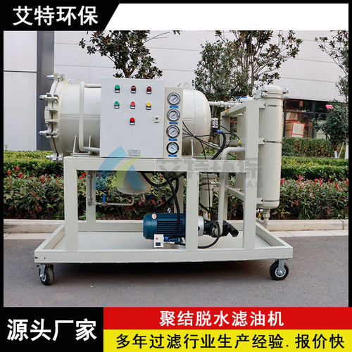 LYC-100J油中除杂 除水专用聚结脱水滤油机