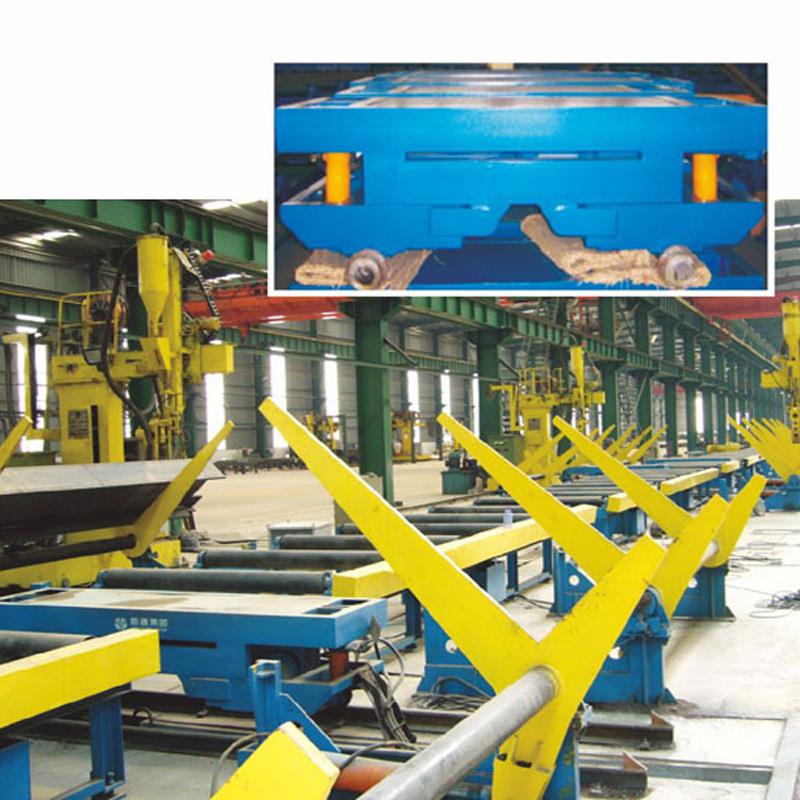非标定制液压式翻钢机U型钢90度液压翻转机构 大型H型钢翻转机