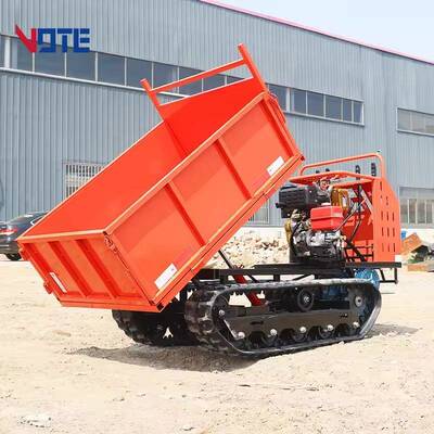 Track transporter 2 tons dump truck 6 tons track vehicle