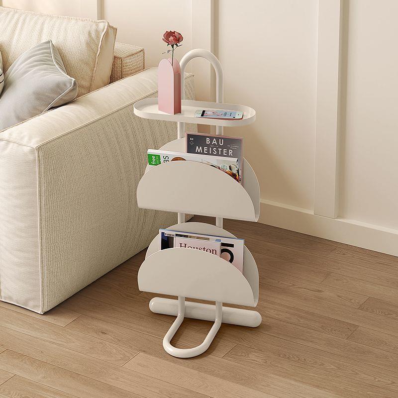 出租屋沙发客厅阳台奶油茶几杂志书架卧室床头置物架多层创意桌子