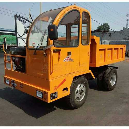 前卸式运输车自卸矿用蹦蹦车挖掘装载农用工地拉砖四轮载重运输车