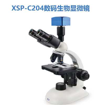 XSP-C204数码生物显微镜双目观察细菌、真菌等微生物的形态和特征