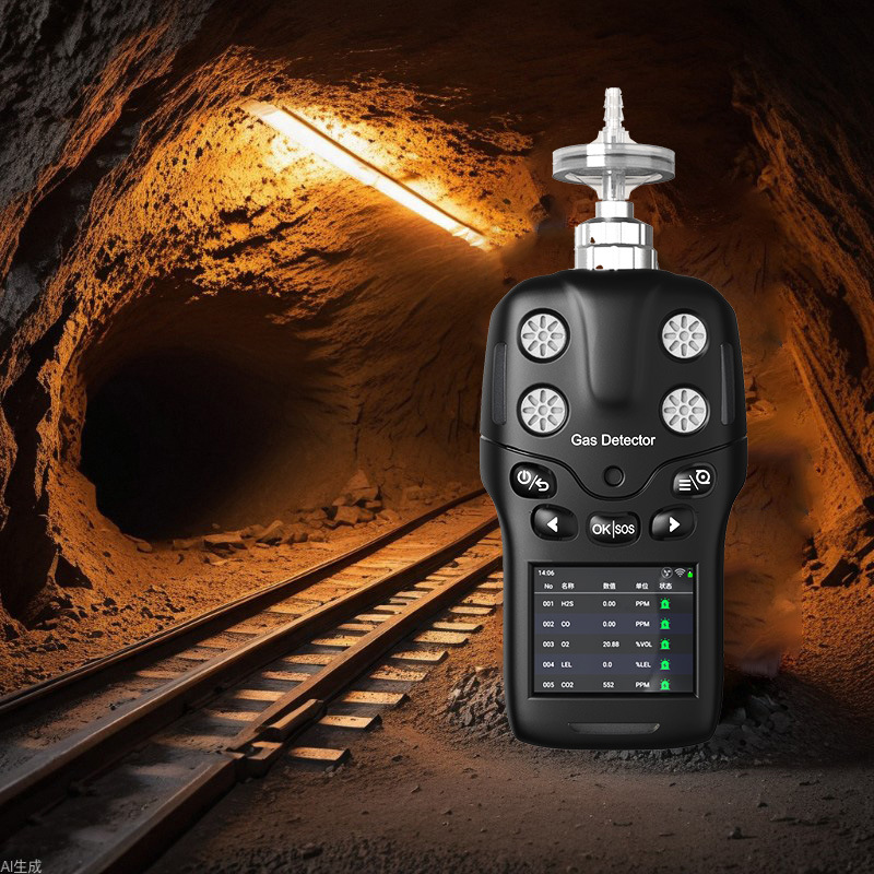 四合一光气检测仪二氧化氯硅烷溴甲烷氟气氟化氢溴化氢气体分析仪