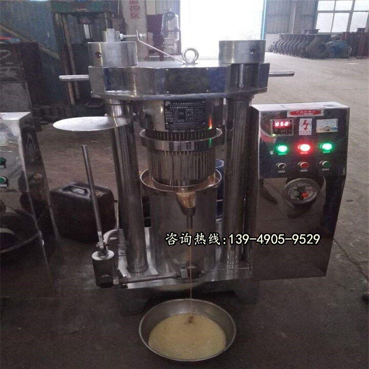 全自动芝麻香油机 小型液压菜籽油芝麻油榨油机小磨香油机