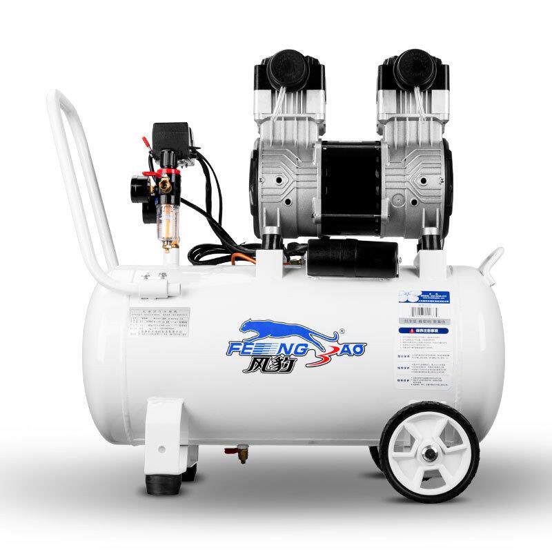 机便携空压机无3540油低音海型空气压缩气泵家用喷漆2小2上0v