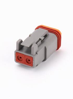 汽DT06-2S-C01TPK5孔公母对接插件插头DT04-2连P-C0152车防水接器