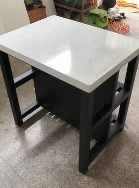 #W8可移动中岛台物开放式厨dt003房料台单理独一体家用桌置架餐实