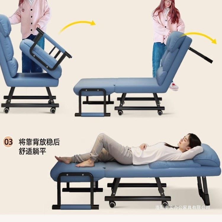 办电脑椅公椅午背休舒适久坐可坐可躺办00室午睡两用靠休闲公折叠