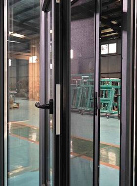 MSD-10铝4窗纱一体系统北京工厂隔音四密窗封框扇平齐msd-104断道