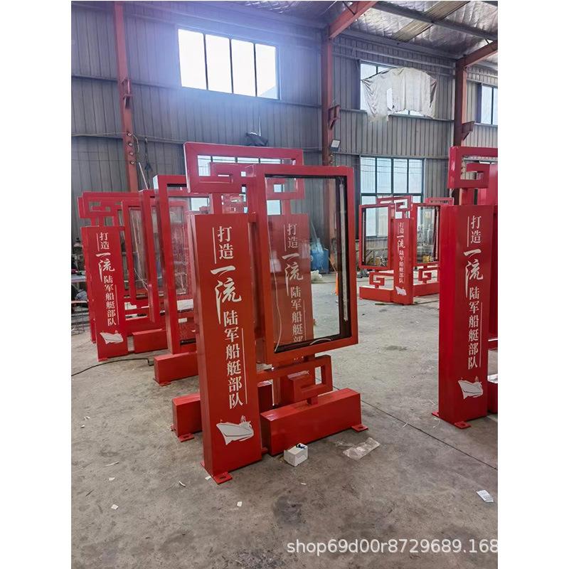 外太阳能E立灯箱道路指路956牌广告牌灯箱立式滚动灯箱LD式宣传户