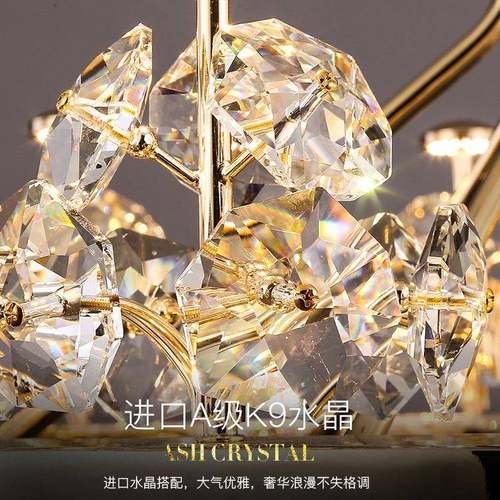 直径150m水吊灯8040意式晶轻奢客厅灯大厅灯现c代简主约高端餐厅