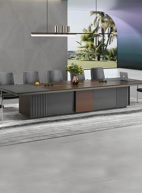 代现货议桌简约现大型会议室多人大桌工作会台领御系列子会议桌