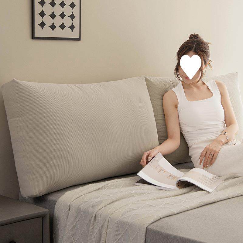 205新款床窗头枕靠垫床上组合软2包大靠背榻榻米飘灯A12200芯绒护