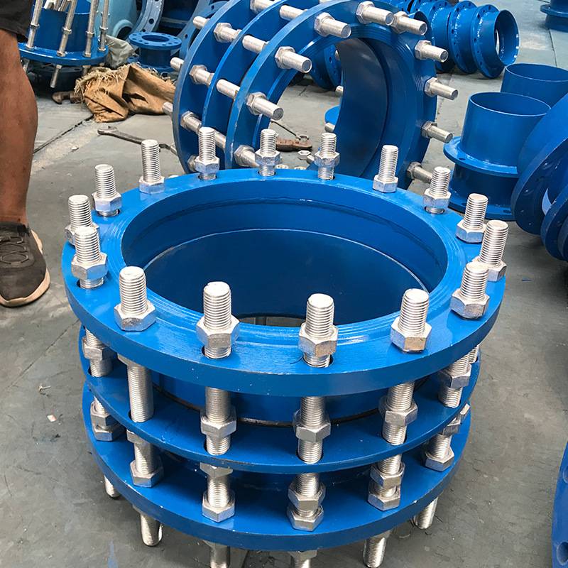 VSSJA双法兰传力接头大口径管道伸缩节水厂双法兰限位伸缩器DN800