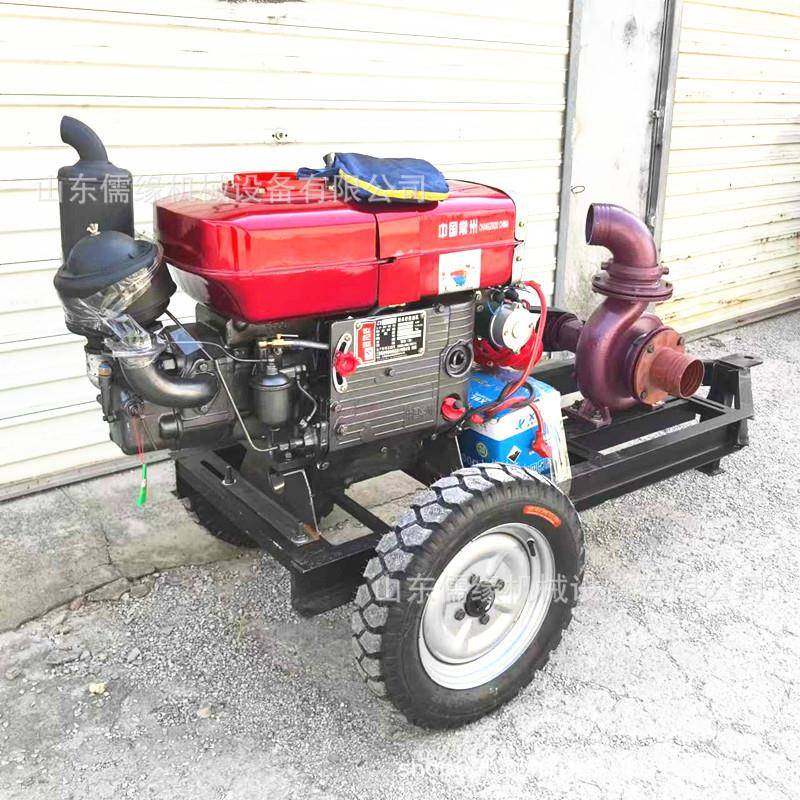 用4寸灌781溉离心泵高扬农机程汽油自吸泵式柴油机浇轮灌