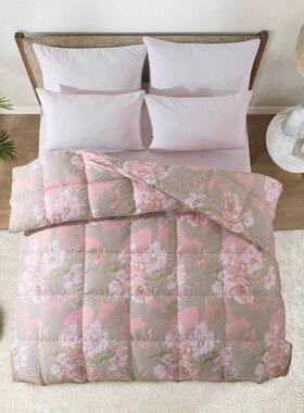 羽绒被芯自充绒绒被被半羽成防钻壳毛被套子高密内胆芯防羽XVZ面