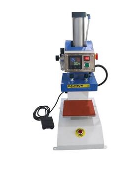 STC厂家服单/装气动工位标机唛头/商标/烫logSTC-QD11o领标烫画机