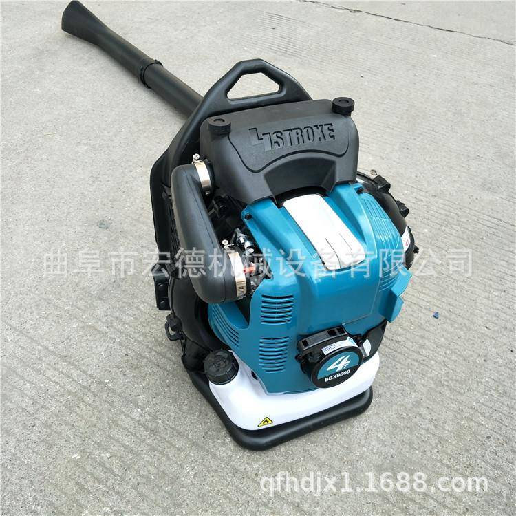 新型负式汽油力吹风机尘路HDO面树叶清背理吹风动机灰杂物吹风机