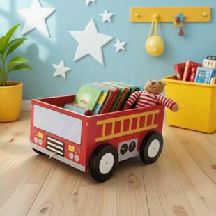 儿童玩具收通纳盒卡积木储箱拖汽车带轮子手拉2148车小物车玩具收