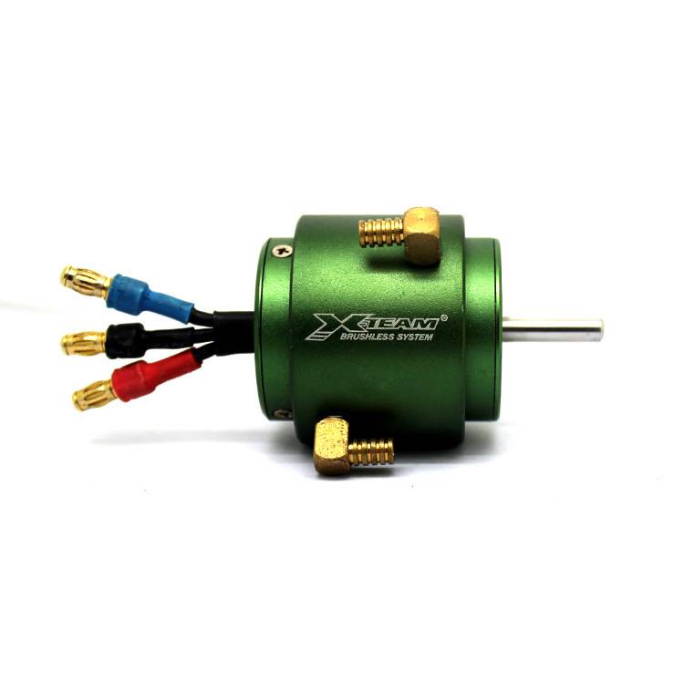 X-TEAM 2835专业RC小型遥控船赛艇拉网船配水冷套无刷电机马达