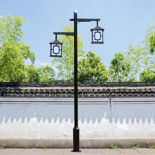庭院灯户外3l米景观灯ed公园区防复古灯笼中152式仿古太阳水能小