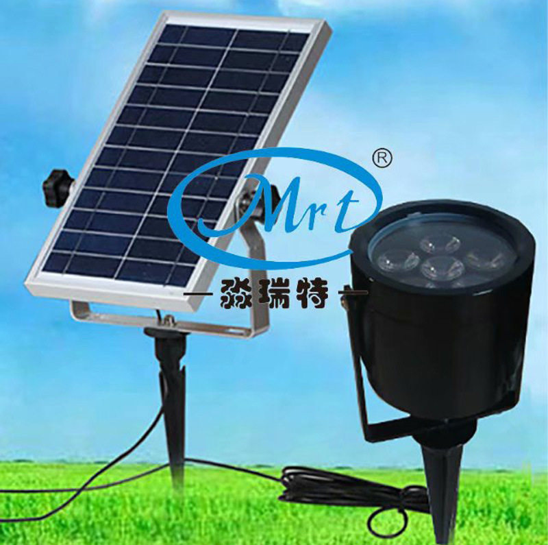 LED太阳能景观亮化公园庭院广场插地灯草坪灯花园灯5W外壳套件