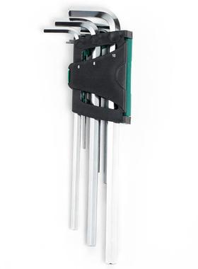 09103.内六角扳手套公装特平头内六方加硬制长1129件套15-10mm