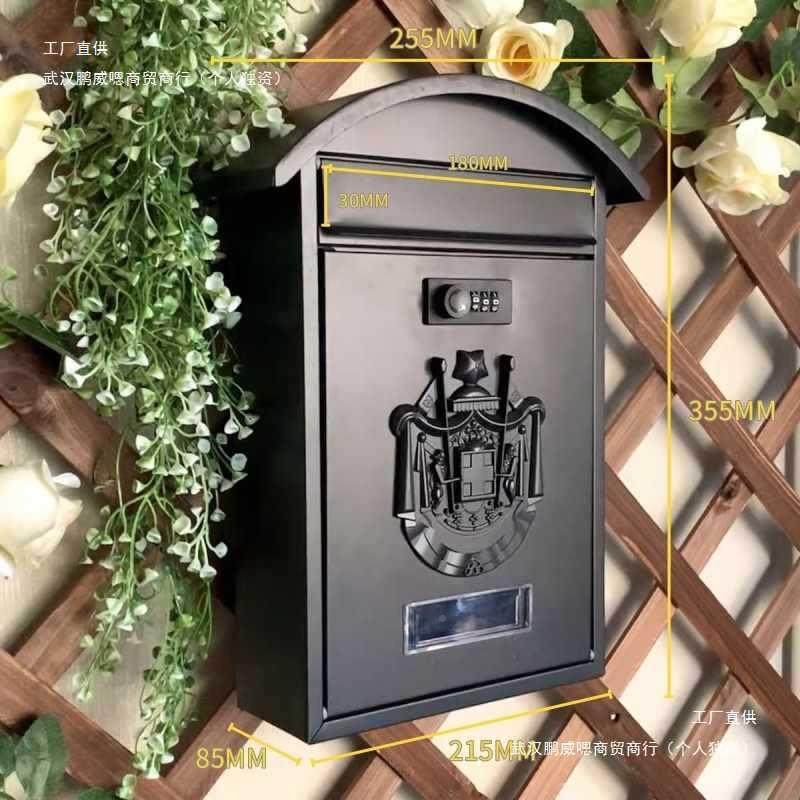 铁艺制密码锁信箱LB-小太壁挂铁皮意见小箱邮筒家居室外古创复意,商业/办公家具,邮筒/信报箱,淘宝优惠券,粉丝福利购,淘宝优惠卷