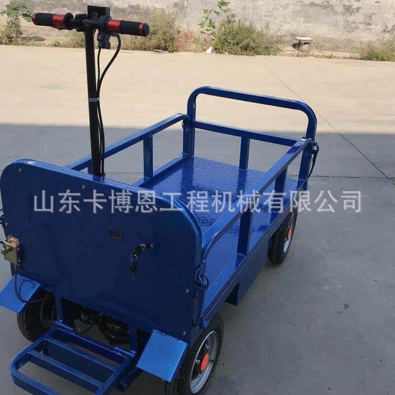 新型动板推车电折叠踏板四轮车可手升降电534动平车