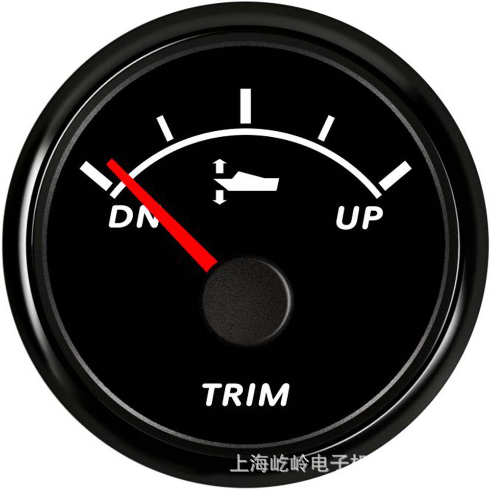 52mm指针向上/左/右平衡表 船用仪表 轮船客船货船改装通用平衡表